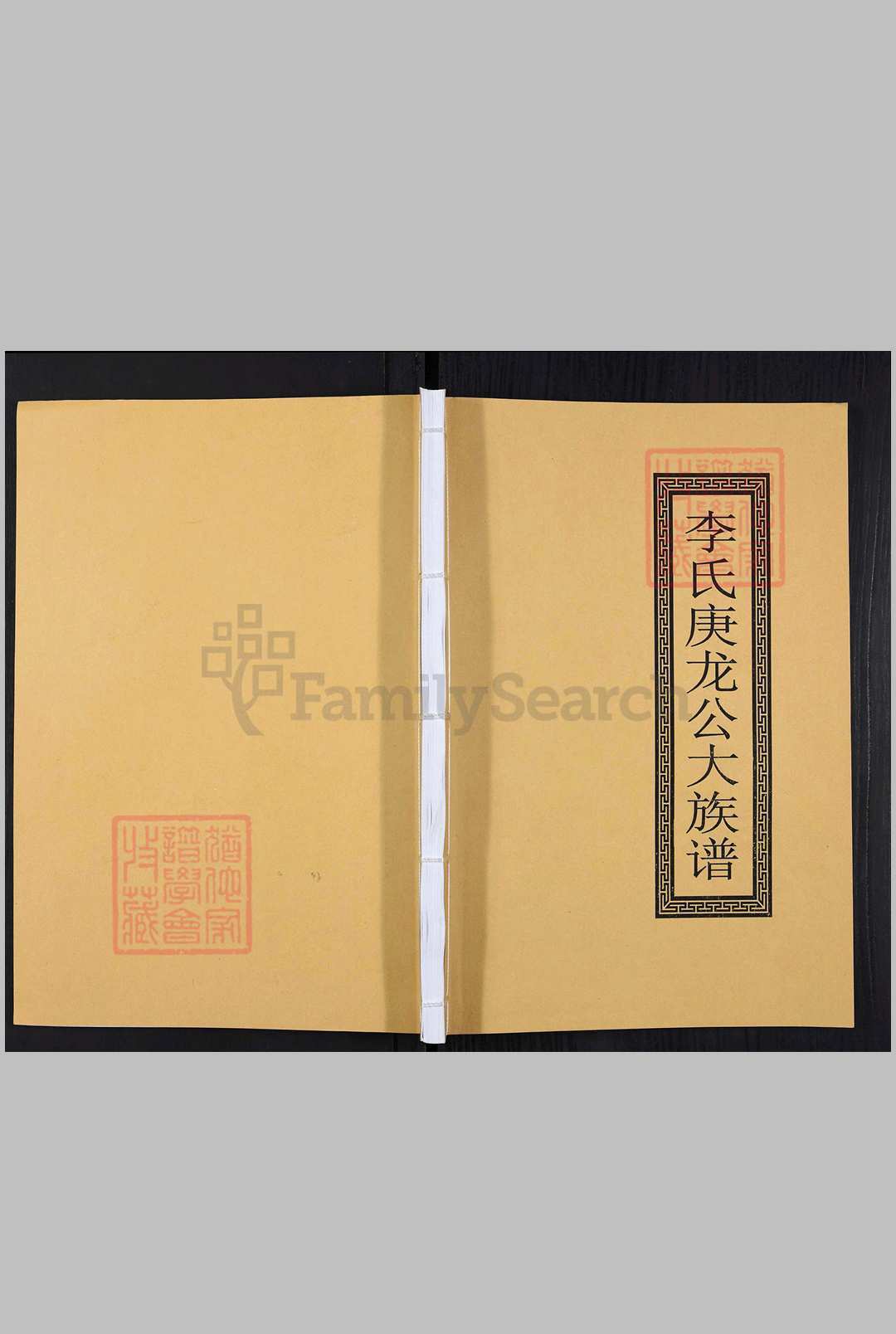 广东省, 佛山市 – 李氏庚龙公大族谱, 1, 1370–2016