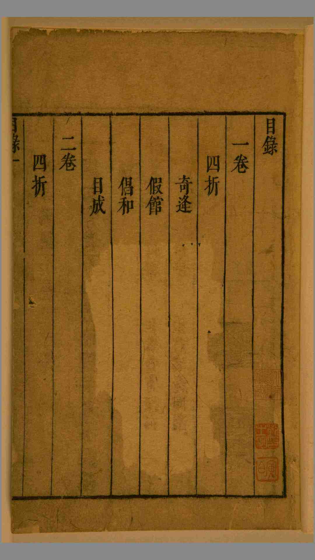 张深之先生正北西厢秘本