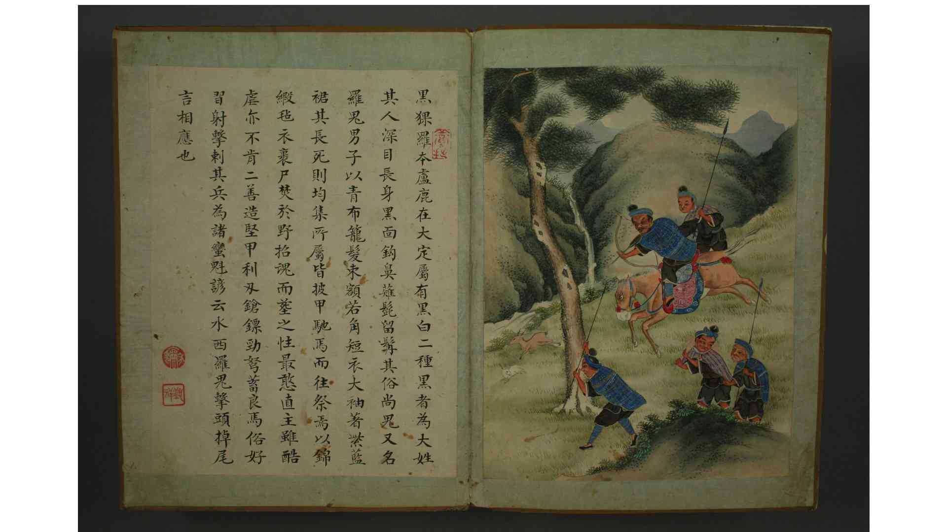 苗族习俗图说.陈浩编.清代