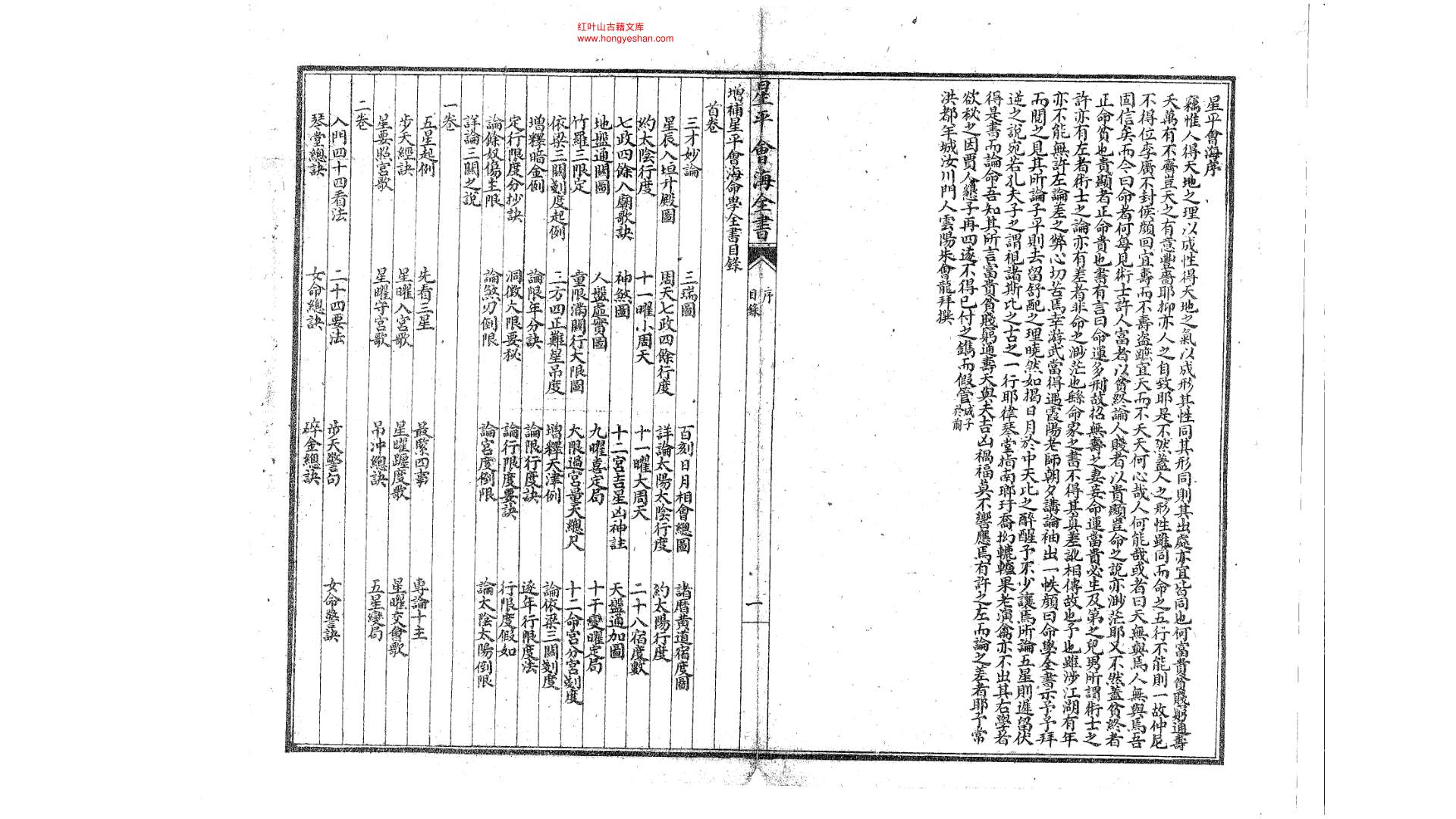 增补星平会海全书