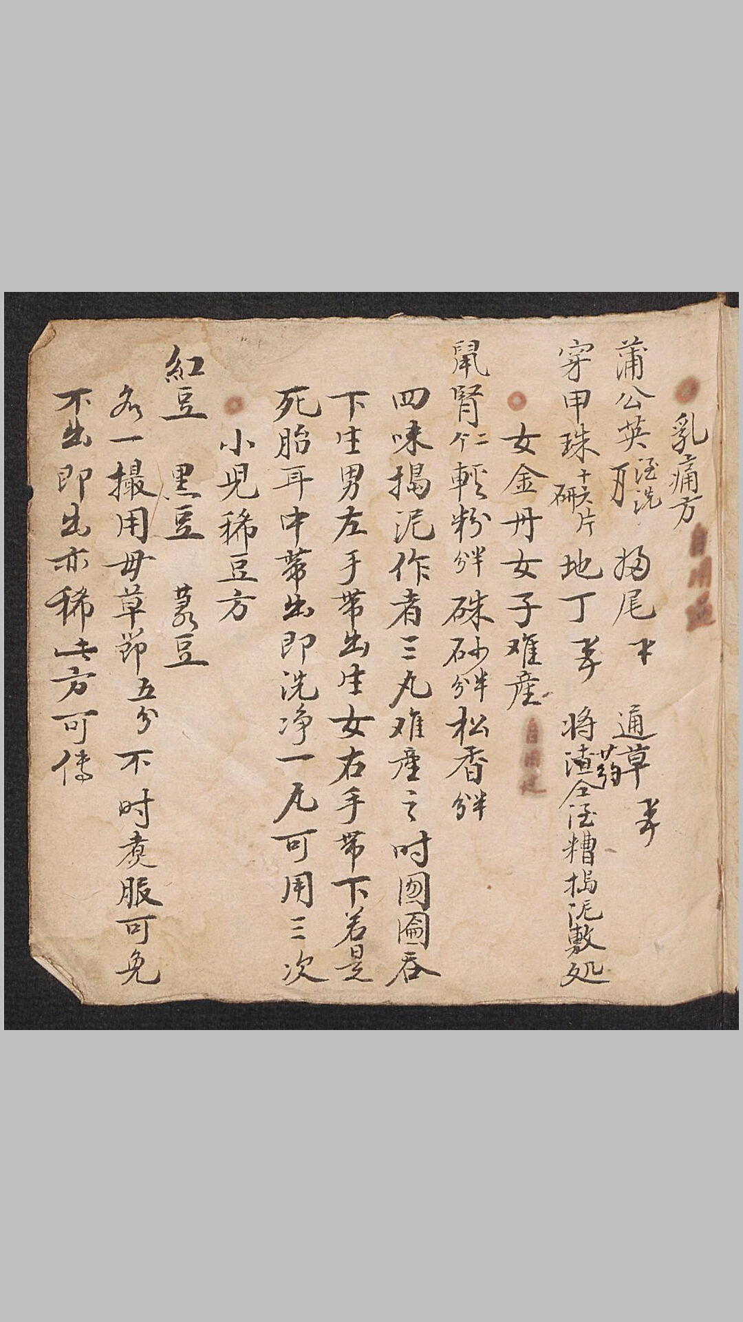 抄便用杂方