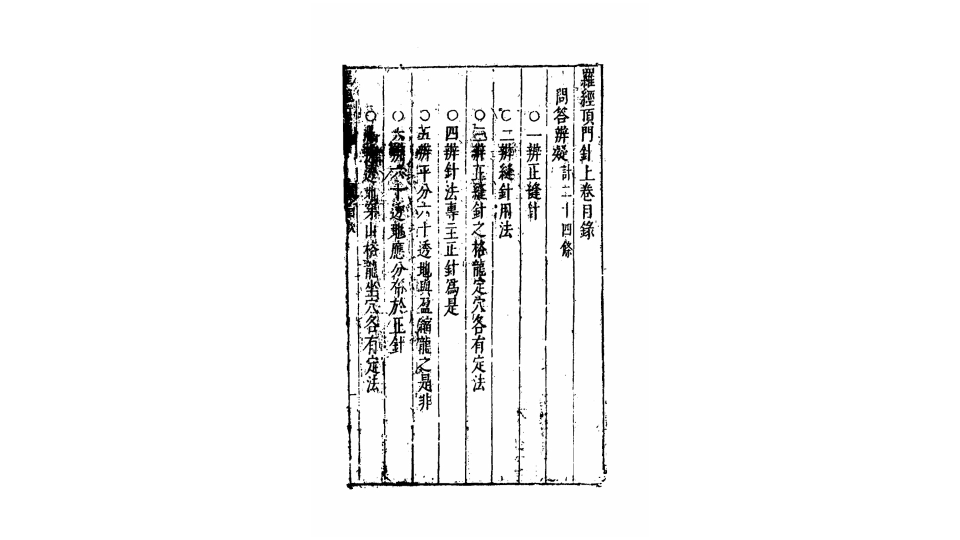 新镌徐氏家藏罗经顶门针