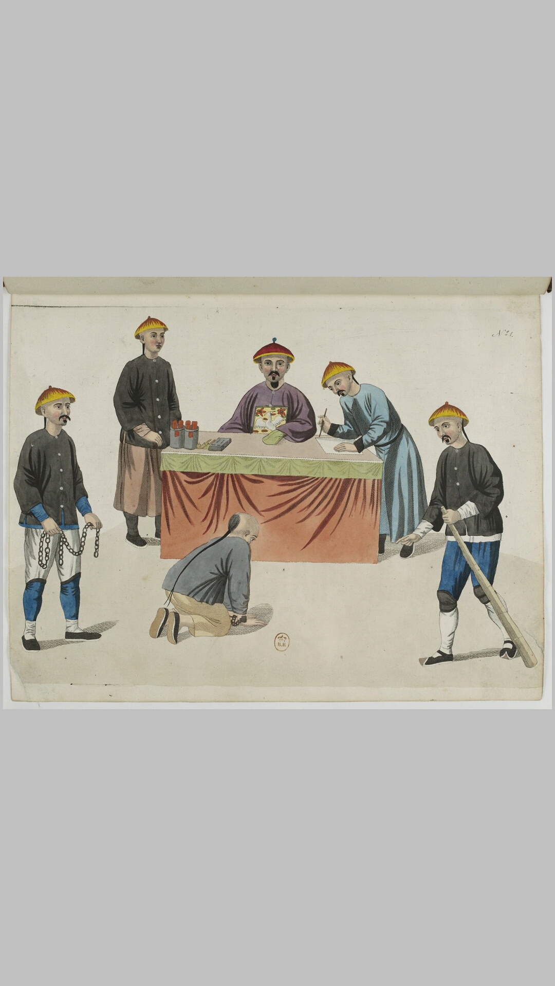 The punishments of China.中国酷刑.By George Henry Mason.1804年.法文完整版