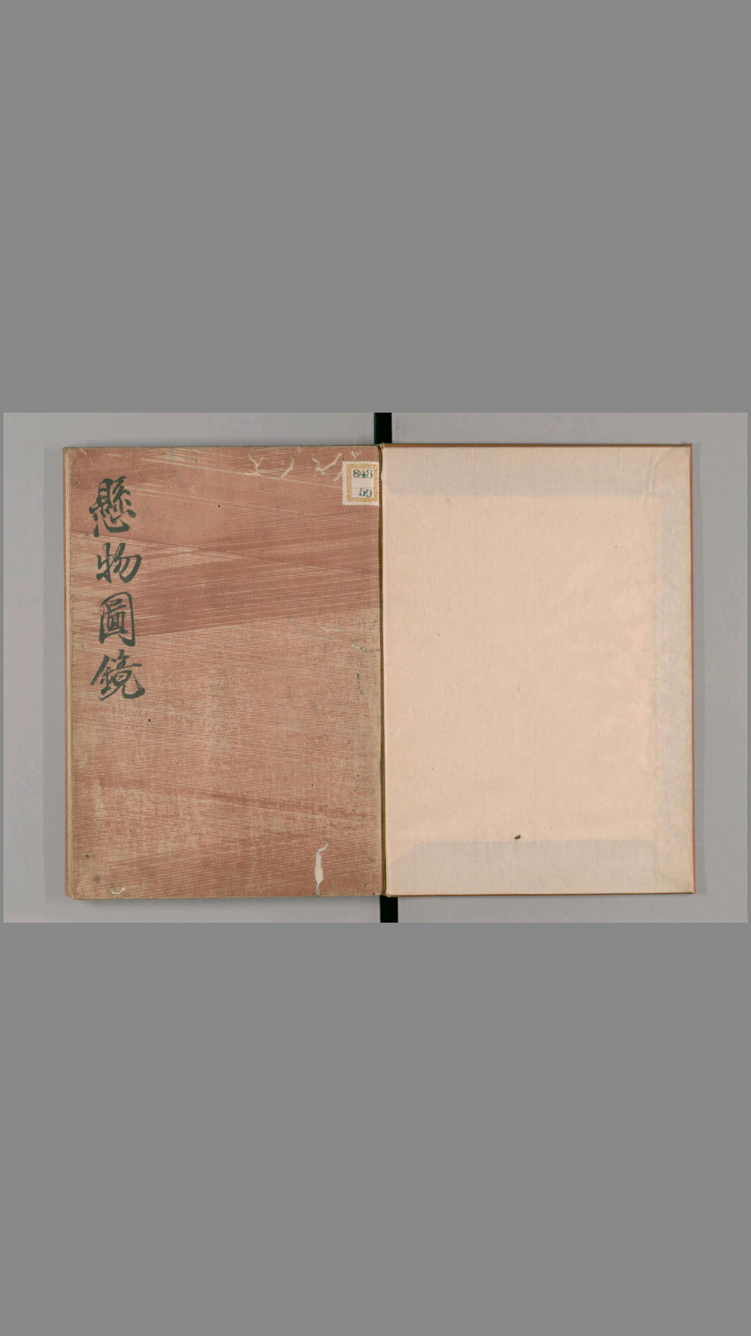 悬物图镜.西村知备.文化3年跋