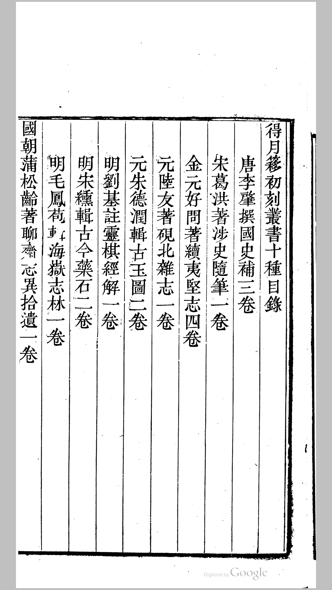 得月