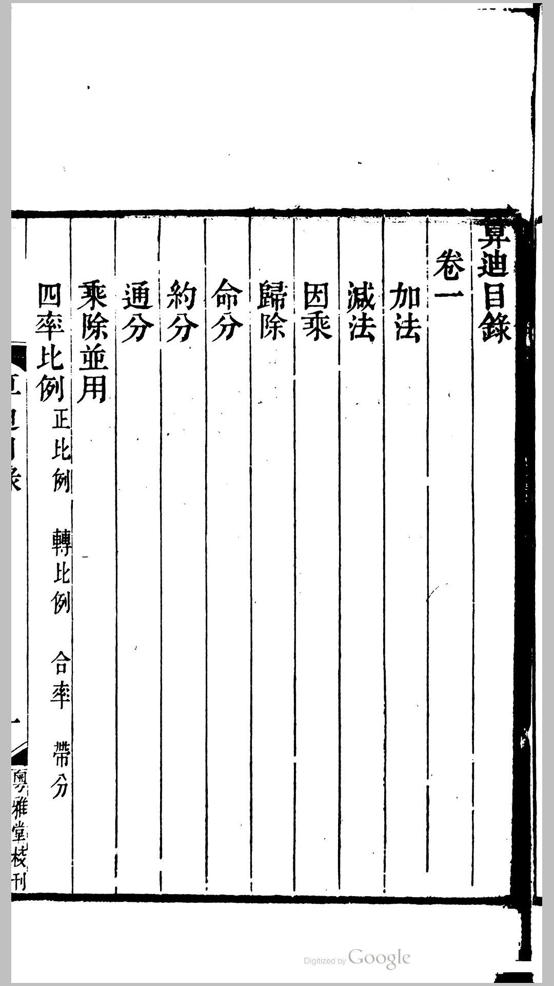 算