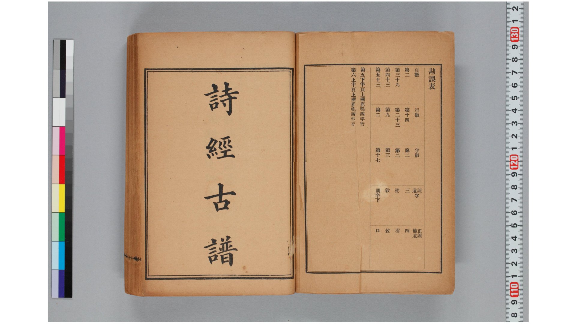 诗经古谱不分卷.近人.袁嘉谷撰.清光绪34年学部图书局石印本