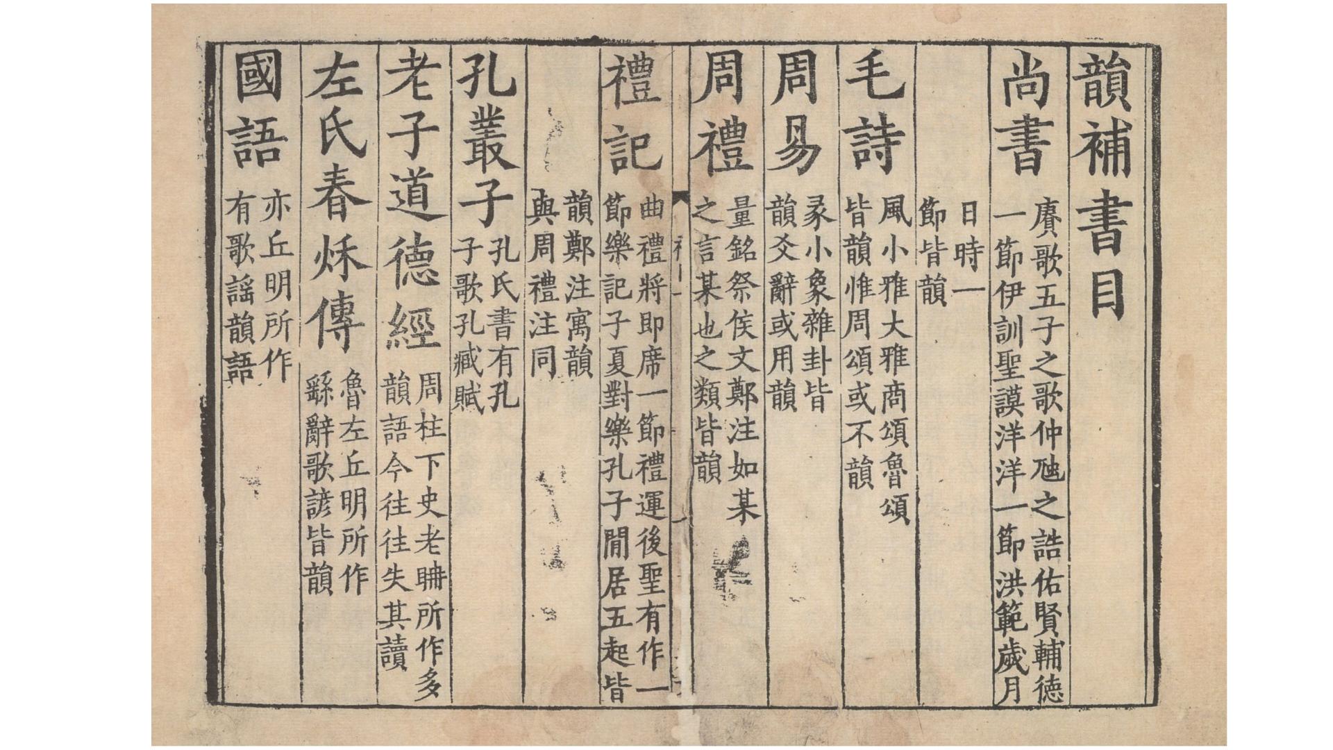 韵补
