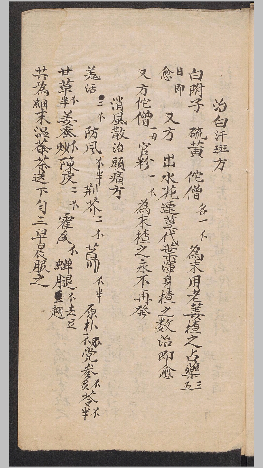 药