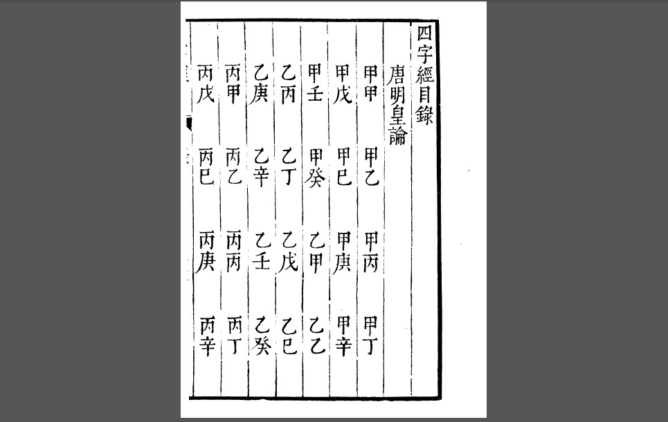 唐德行禅师四字经(高清)